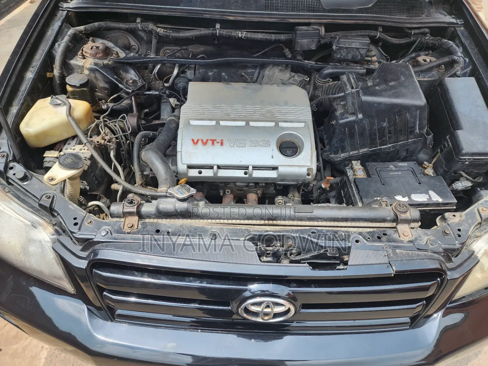 Toyota Highlander Limited V6 2005 Black