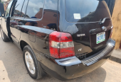 Toyota Highlander Limited V6 2005 Black