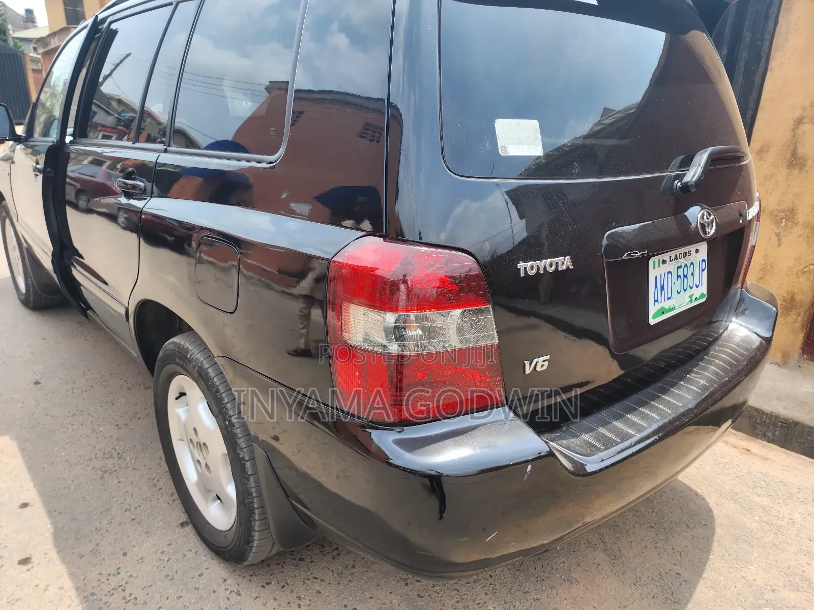 Toyota Highlander Limited V6 2005 Black