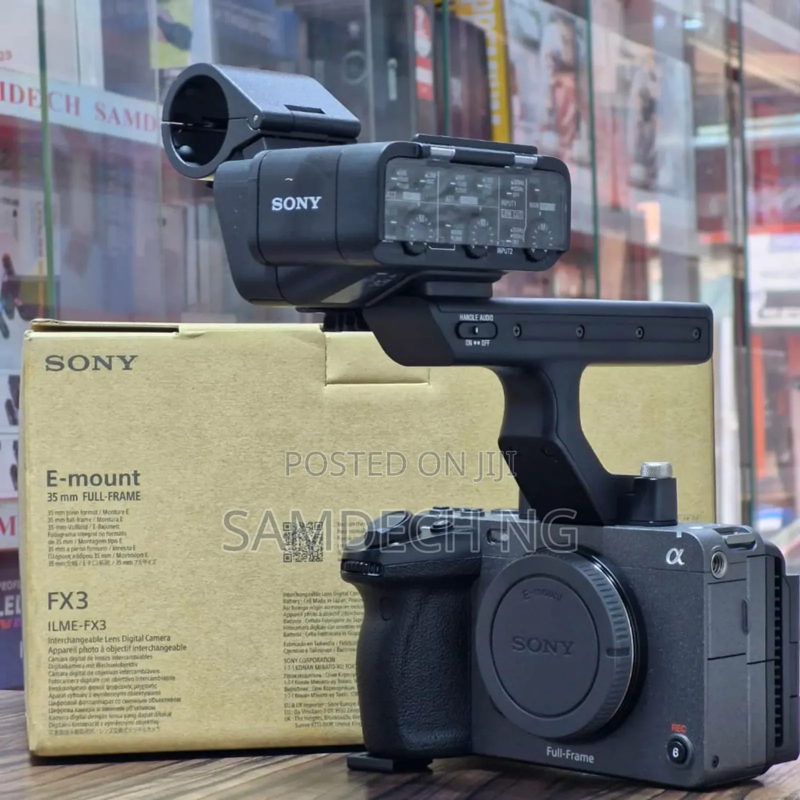 Sony Fx3 Cinematic Camera Body