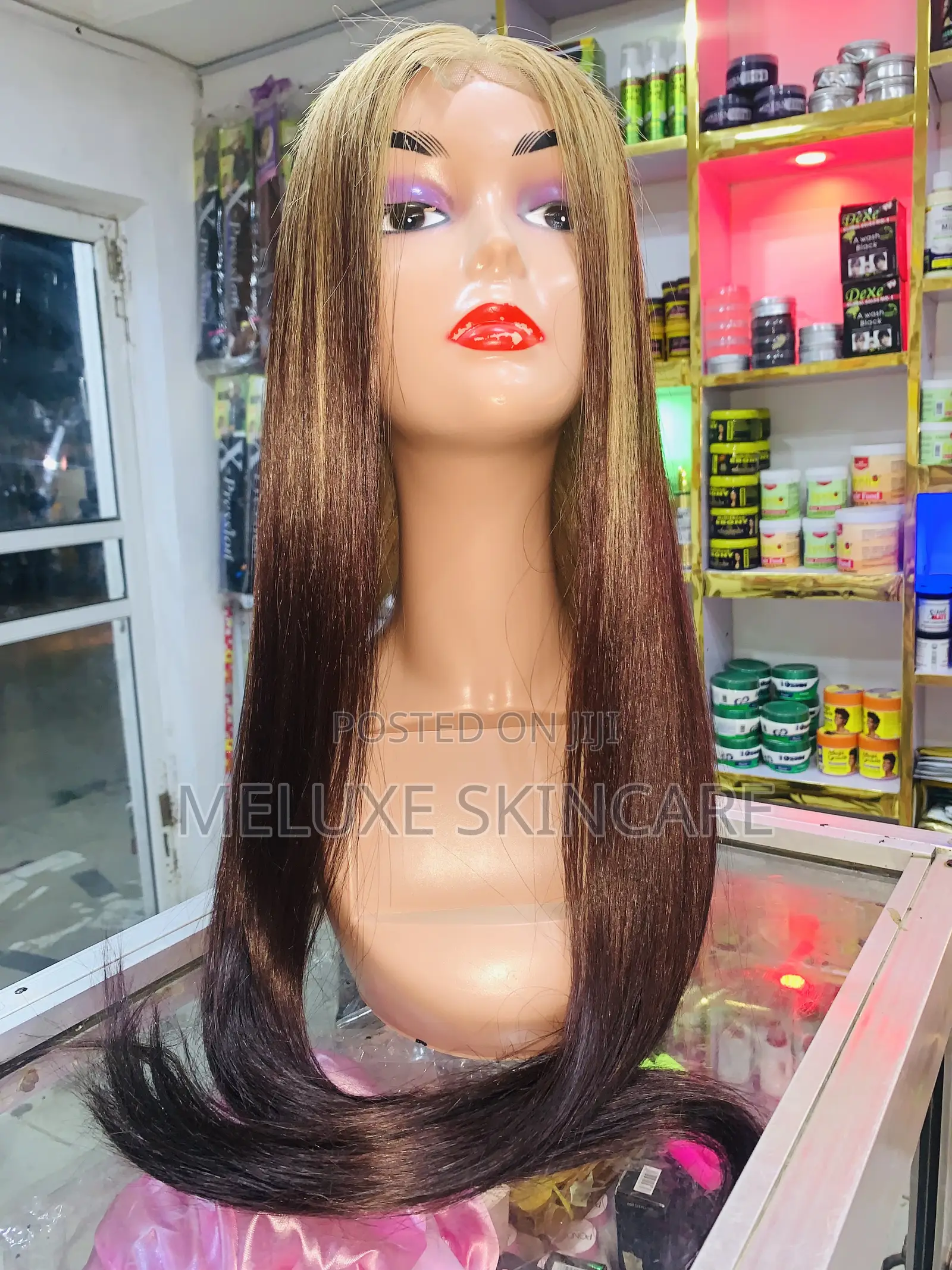 Bone Straight Human Hair Blend