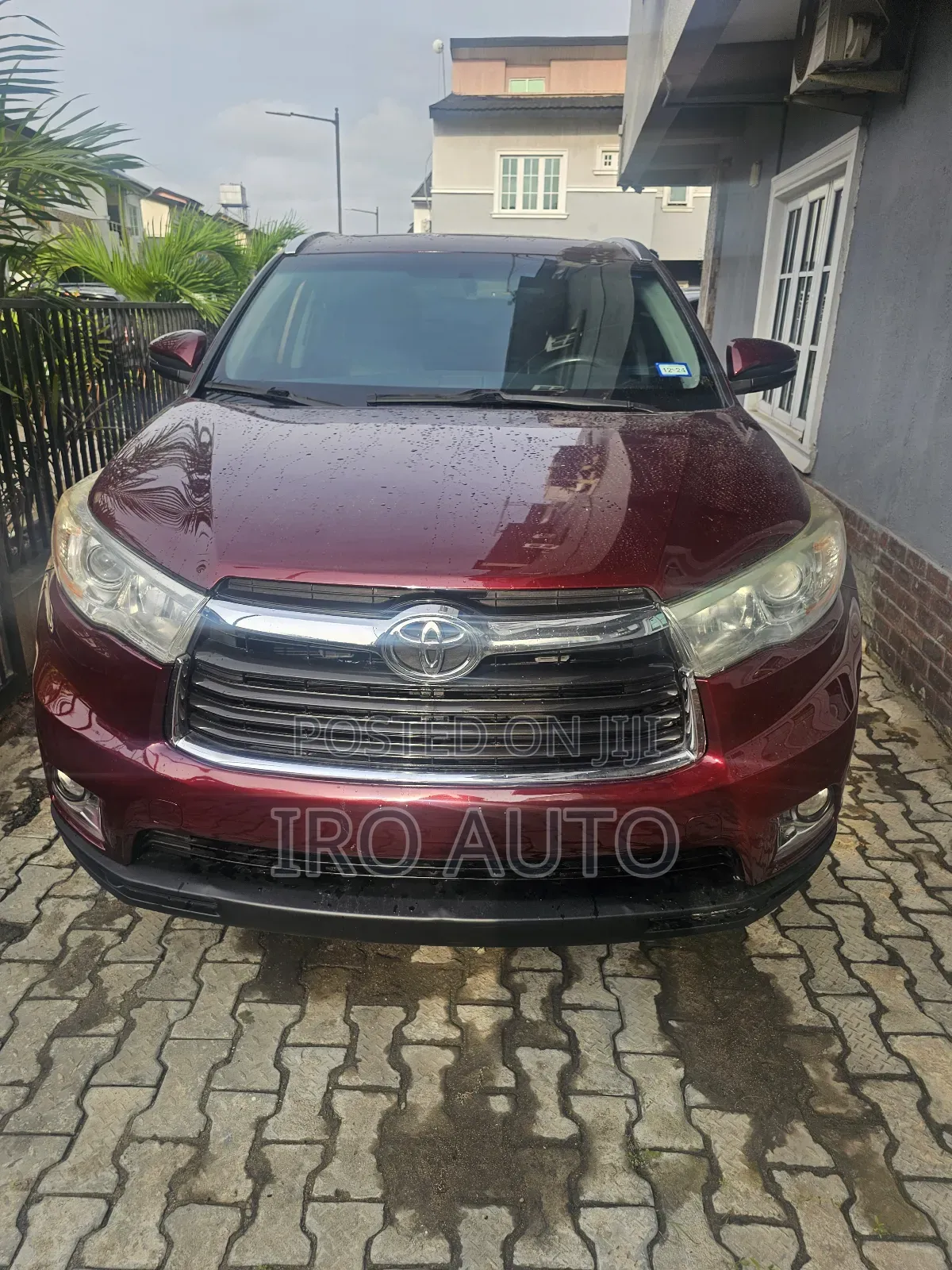 Toyota Highlander 2015 Red