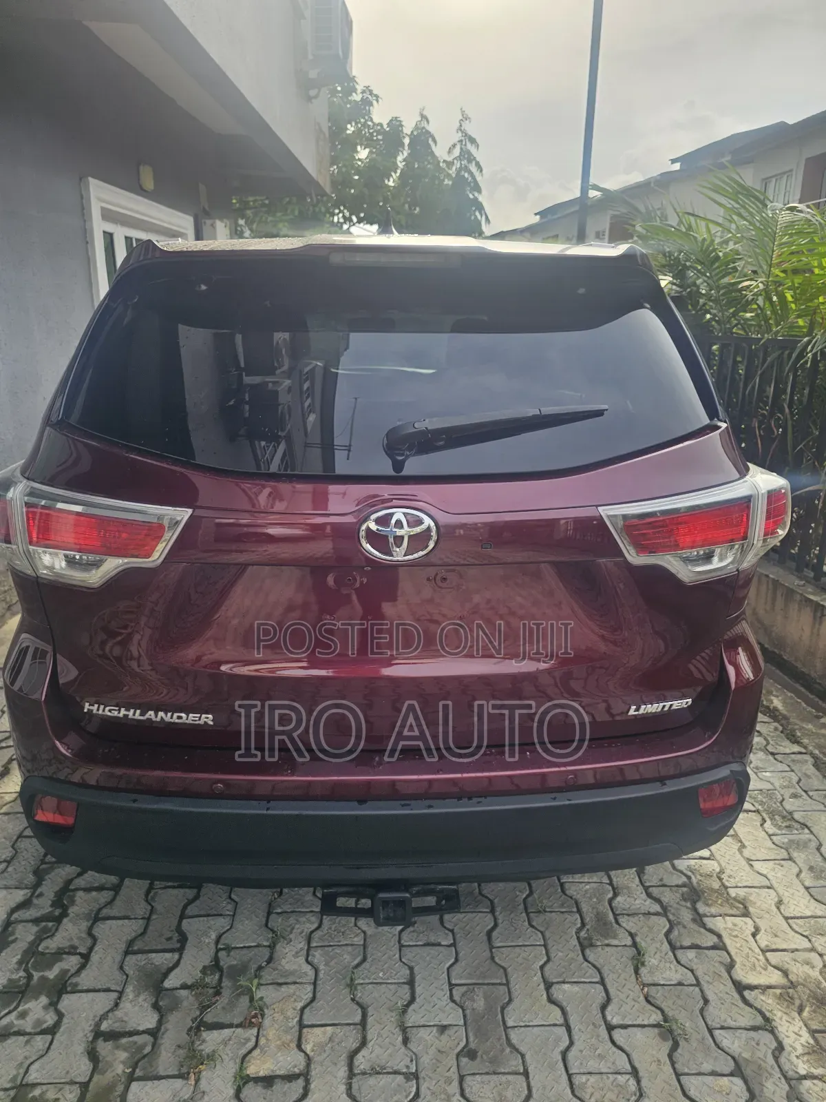 Toyota Highlander 2015 Red
