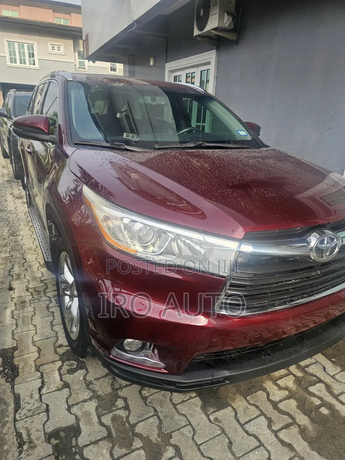 Toyota Highlander 2015 Red