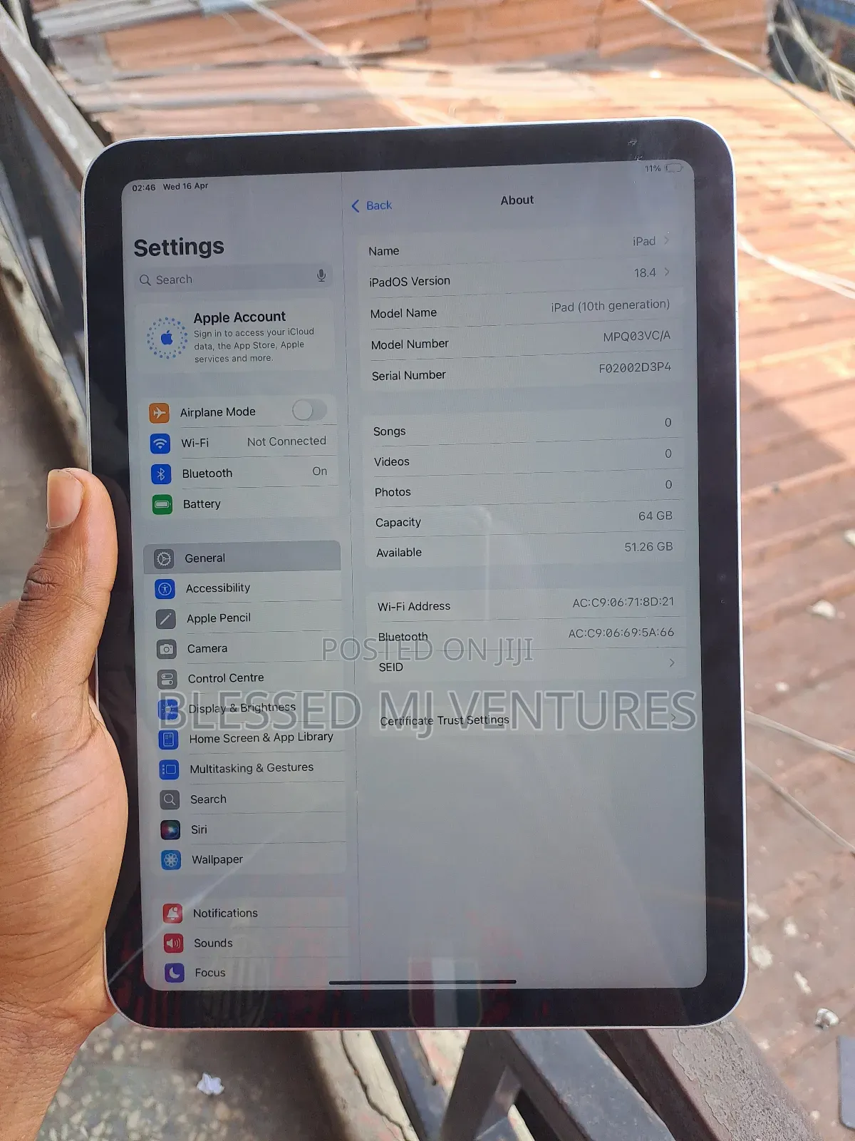 Apple iPad Pro 64 GB Silver