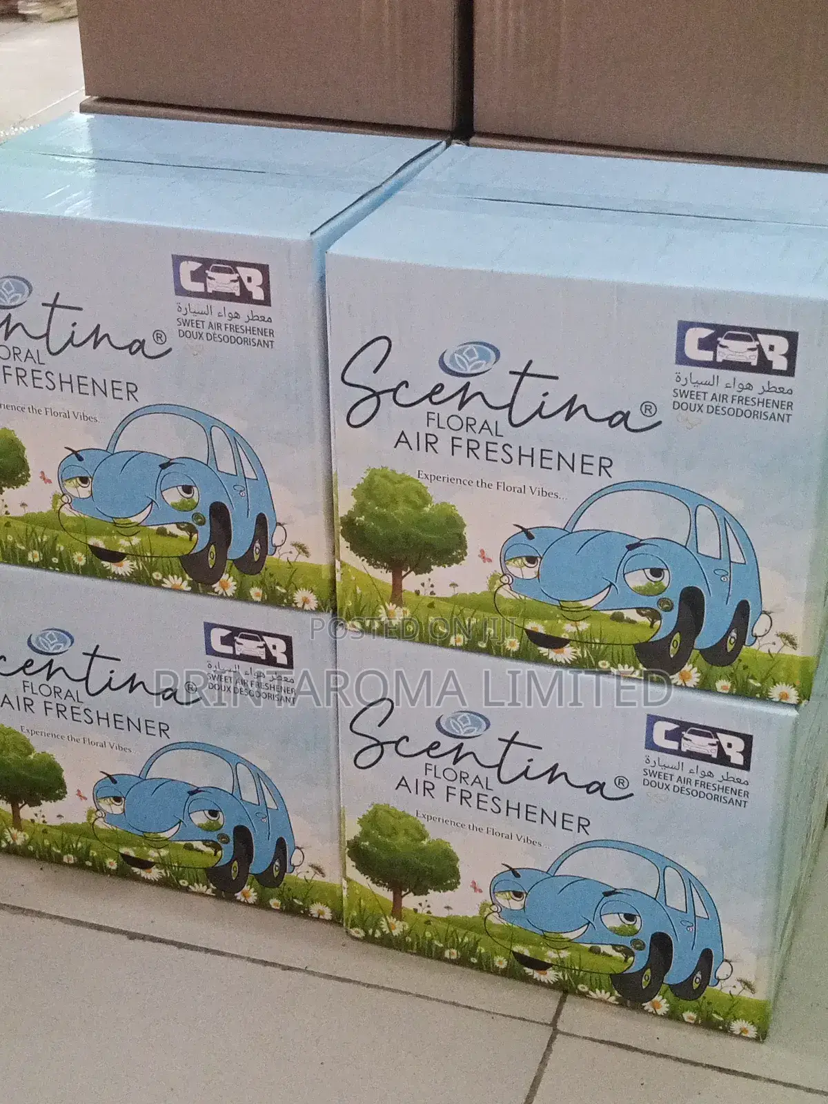 Scentina Floral Car Air Freshener