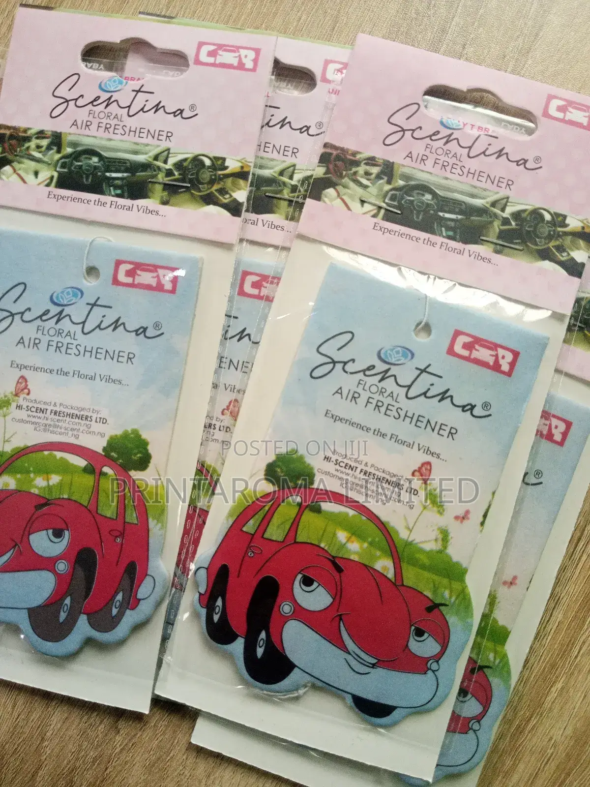 Scentina Floral Car Air Freshener