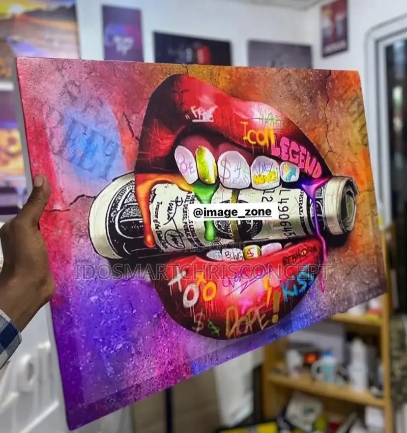 Huge Wall Art Portrait