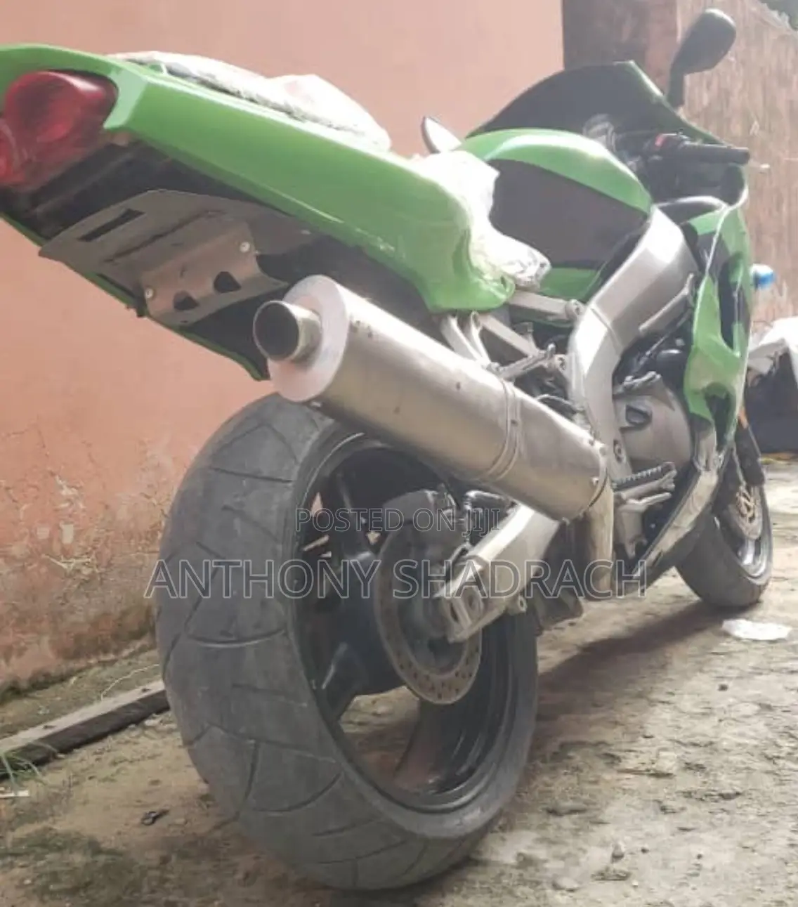 Kawasaki Ninja 650 2002 Green