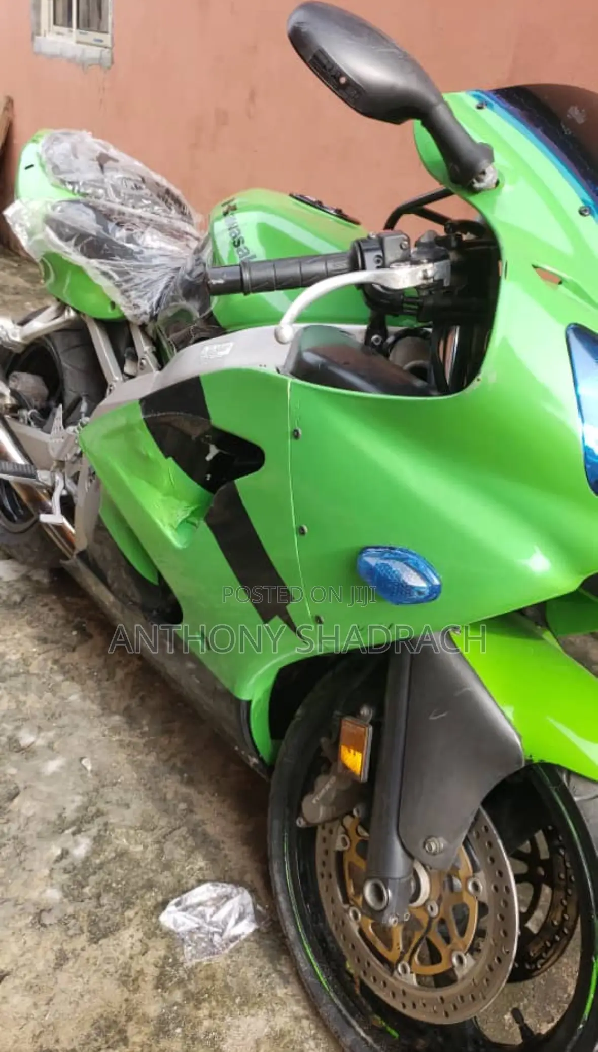 Kawasaki Ninja 650 2002 Green