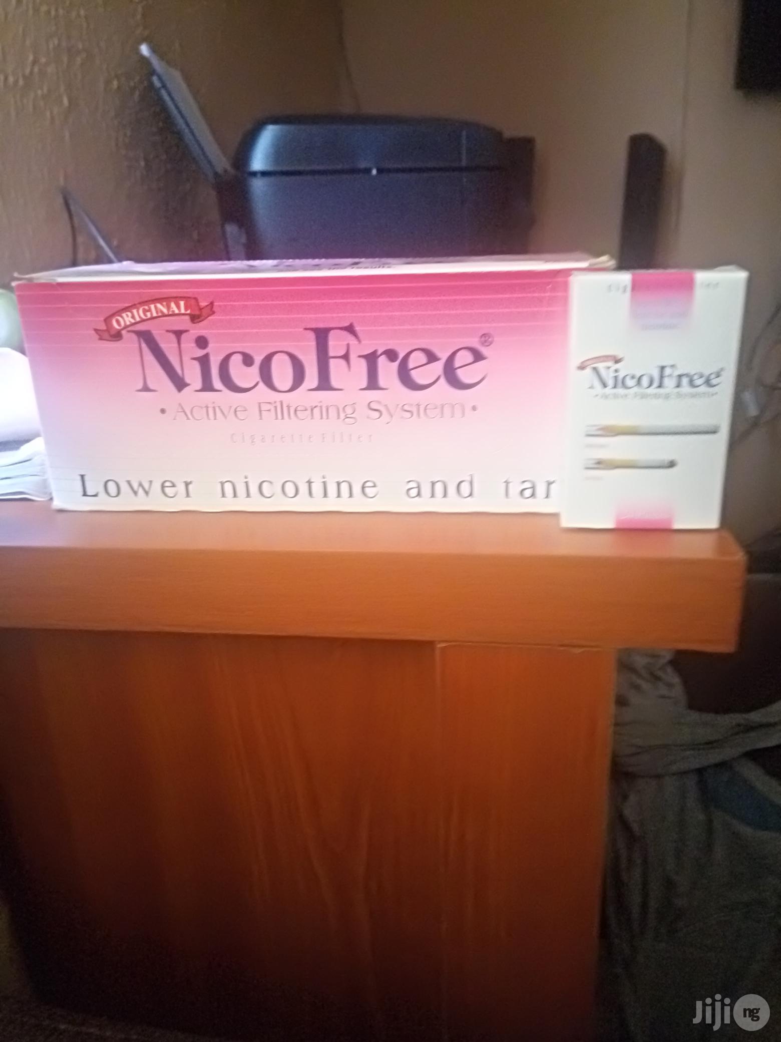 Cigarette Filter Active Filtering System