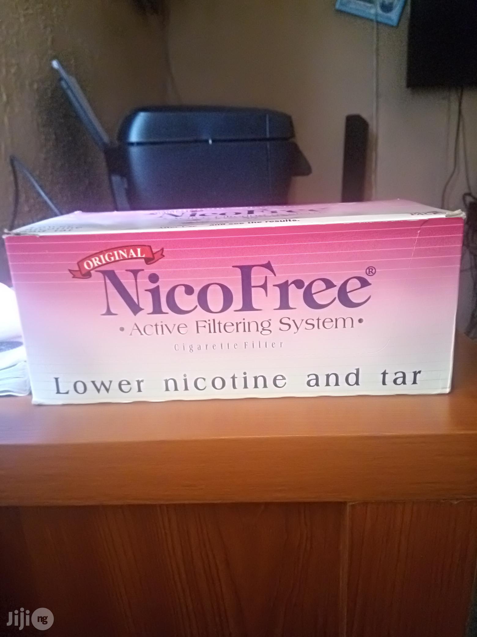 Cigarette Filter Active Filtering System