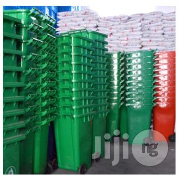 100% Virgin HDPE Plastic Waste Bin/Wheelie Bin With Wheel
