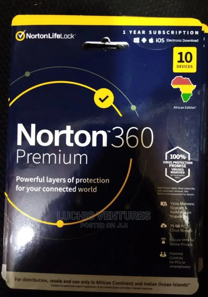 Norton 360 Premium 10 Users