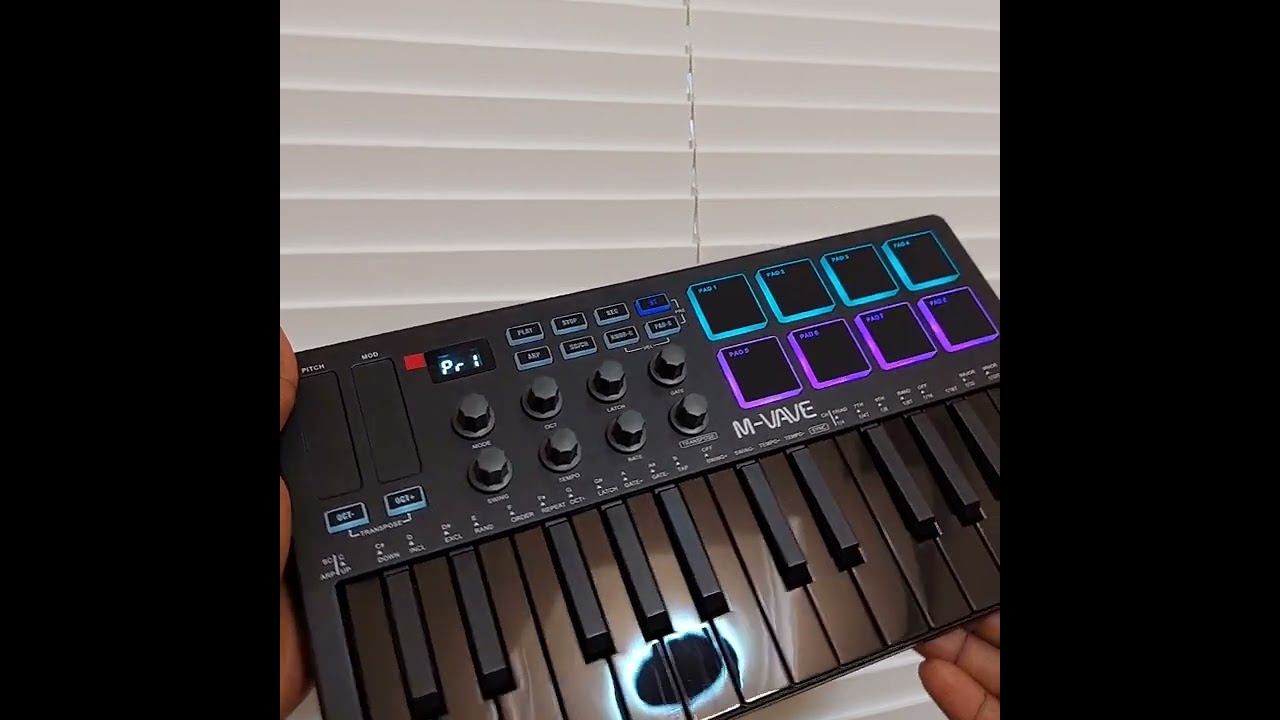 Portable Limited SMK-25keys Mini Production Keyboard