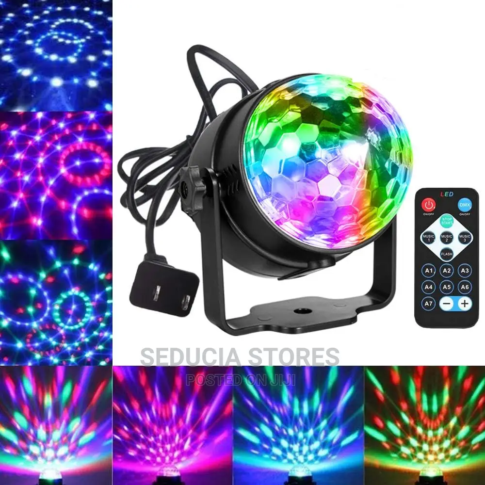 Mini Led Crystal Magic Ball Light Disco Lighting