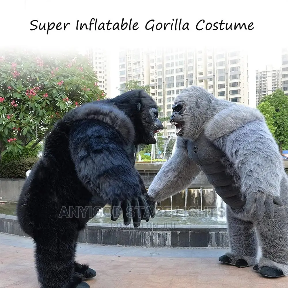 Big Size Inflatable Gorilla Costume 8.5ft Tall Roar Kingkong