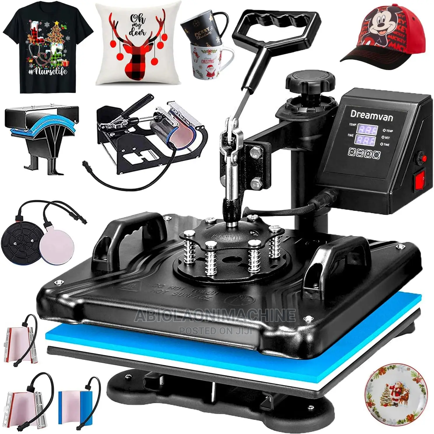 8in1 Heat Transfer Machine