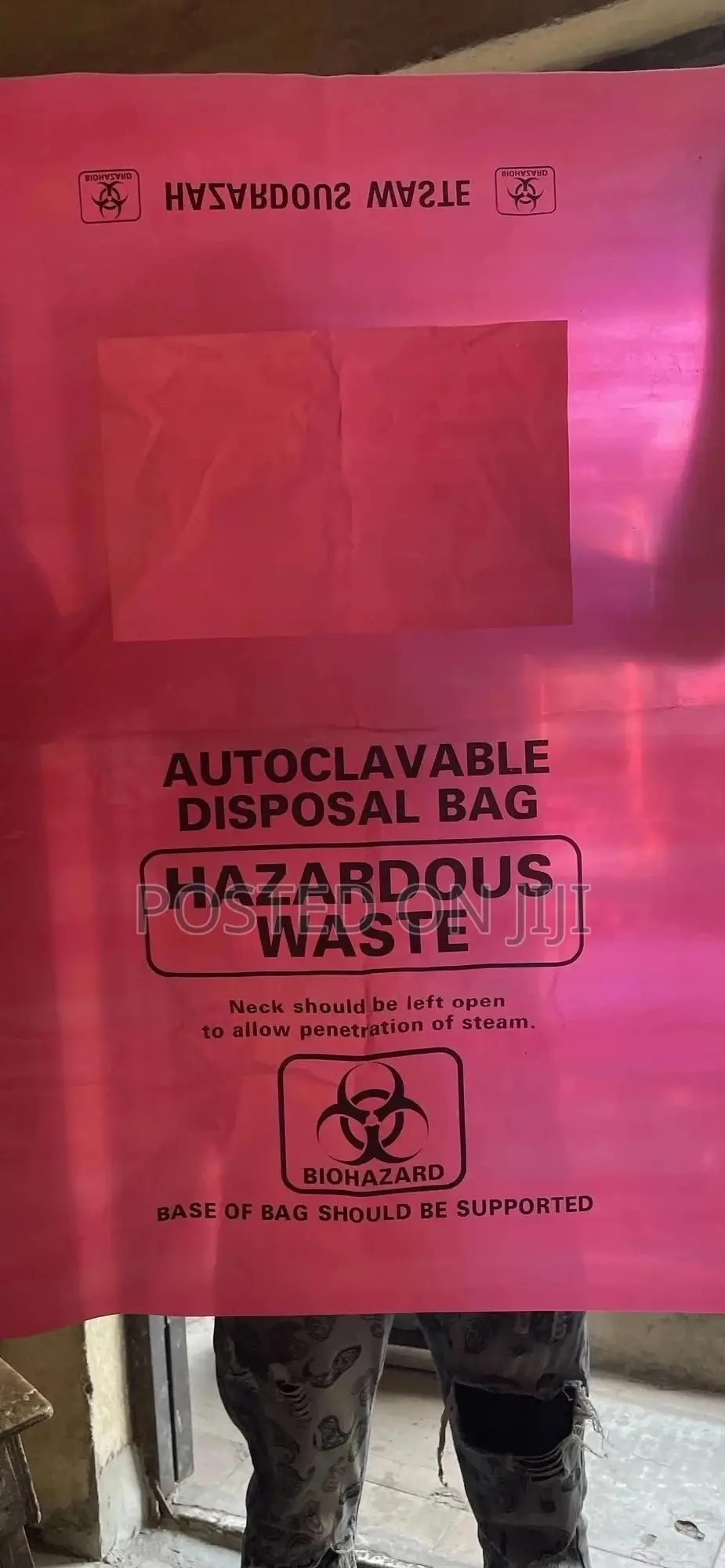 Autoclavable Biohazard Bag
