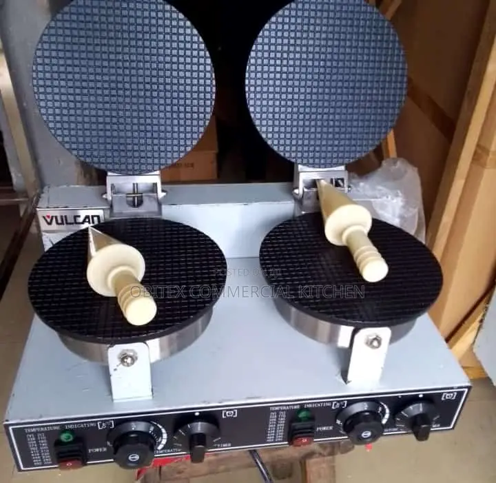 Industrial Cone Maker Machine Double Plates Is Available