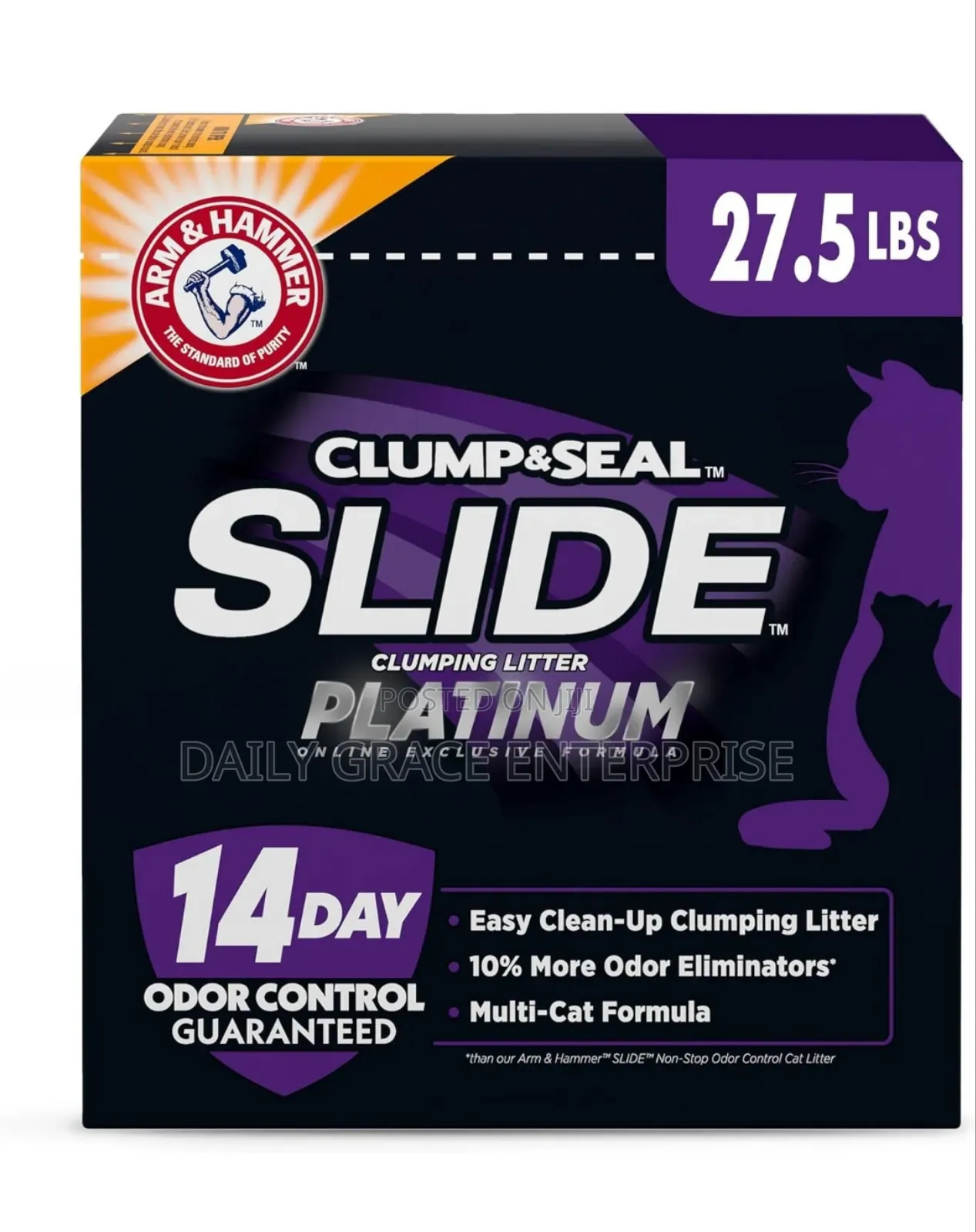 Arm Hammer Clump and Seal Cat Litter