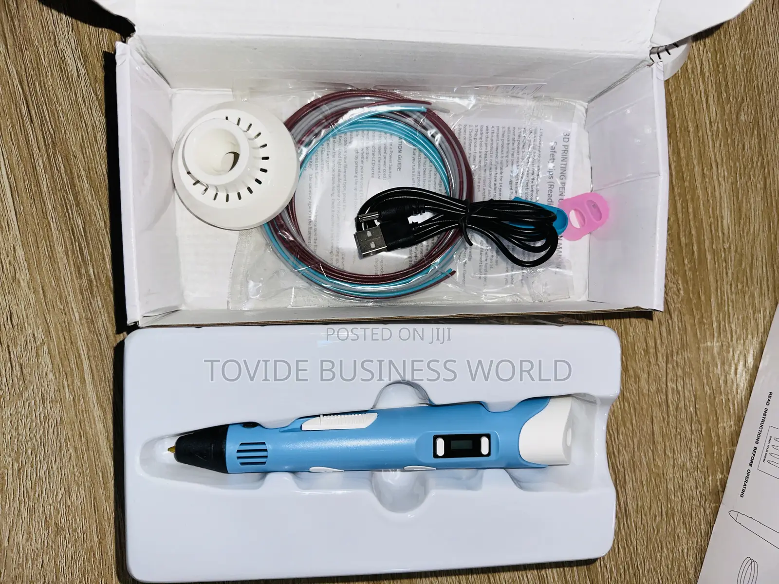 3d Pen With Different Colors of Filament