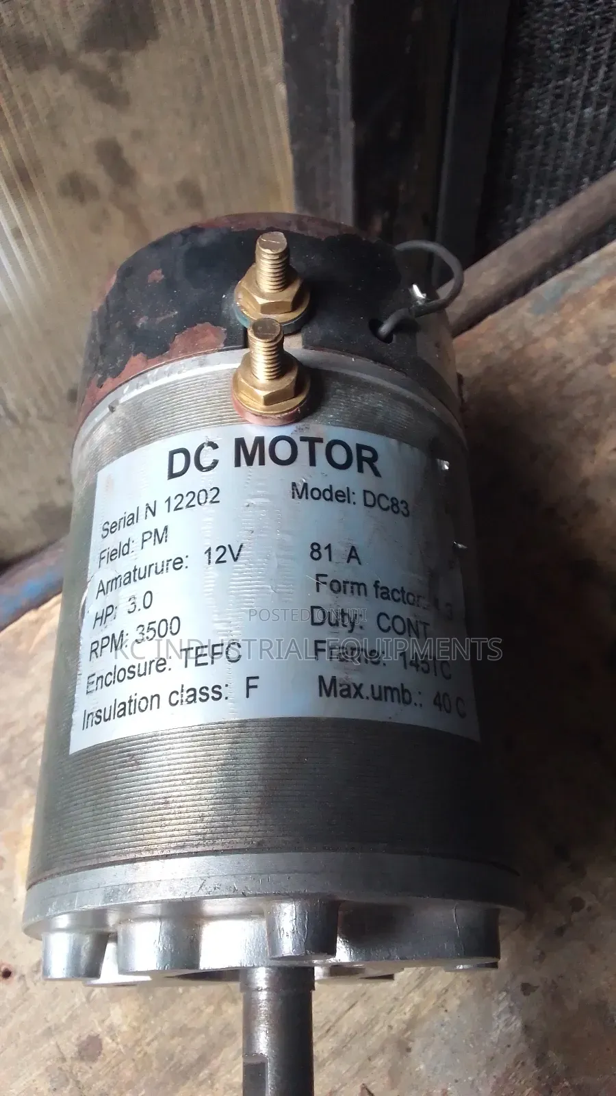 3hp Dc Motor 12v