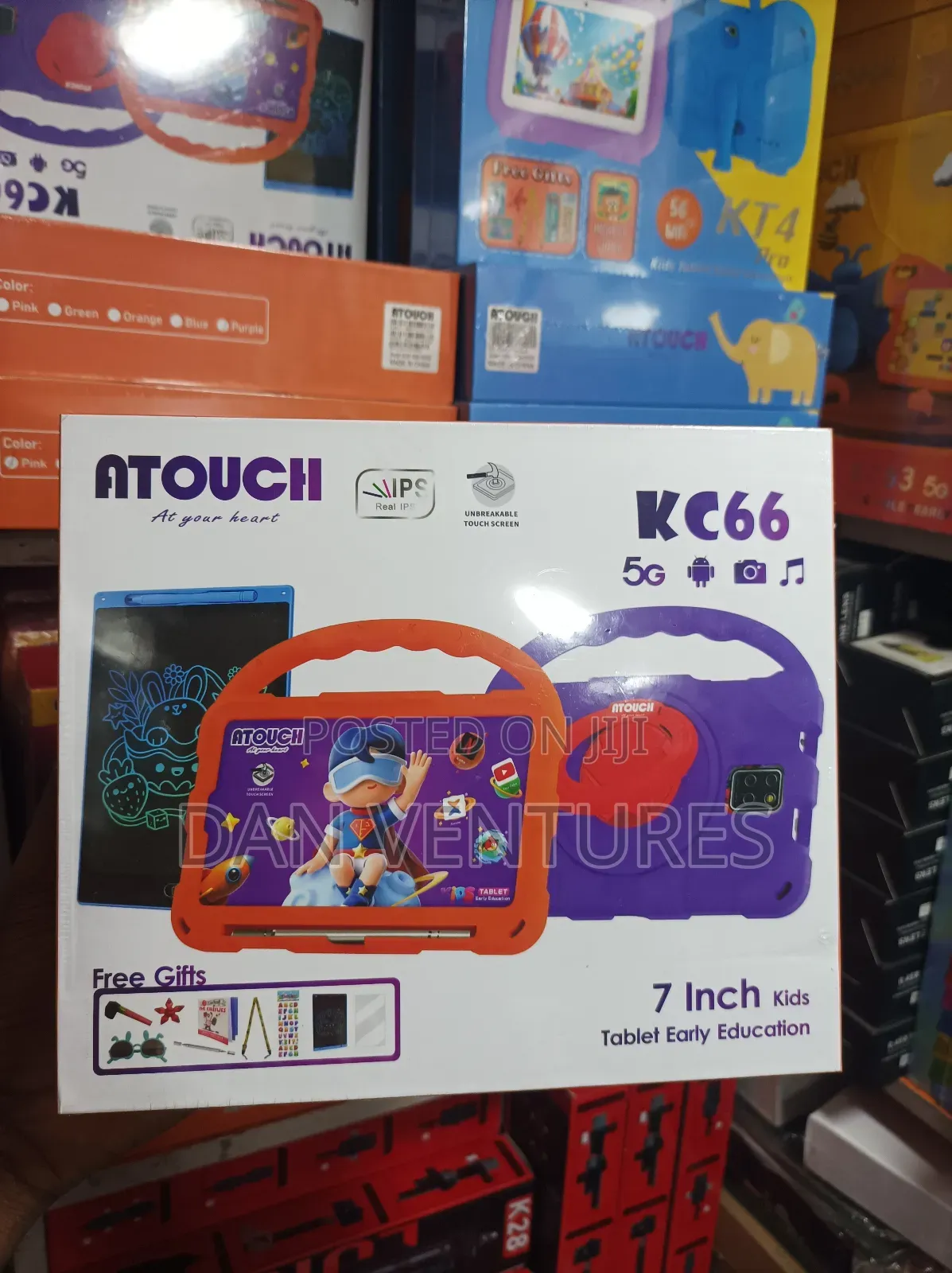 New Atouch Kc66 Kid’s Tablet 8gbram 256rom