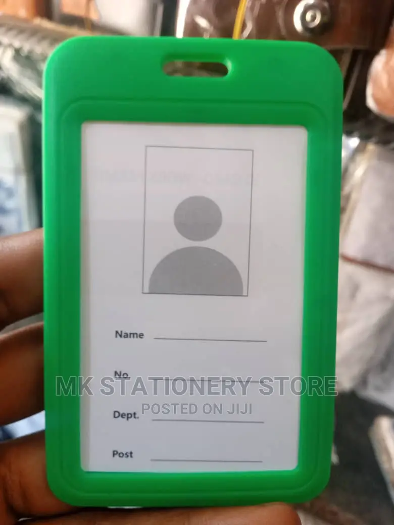 Plastic ID Card Holder 10pcs