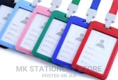 Plastic ID Card Holder 10pcs