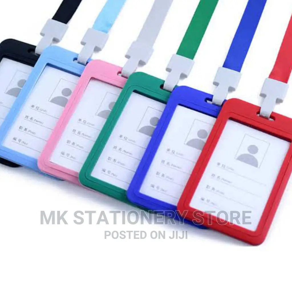 Plastic ID Card Holder 10pcs