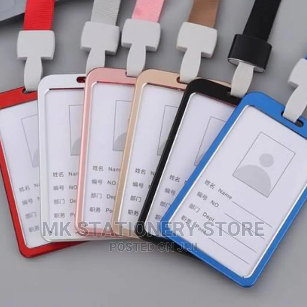 Plastic ID Card Holder 10pcs