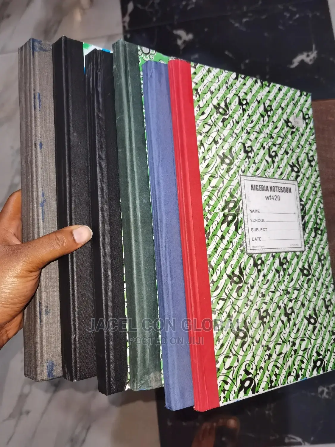 Hard Cover/ 420/ No 4 / Nigerian Notebook in Short Long