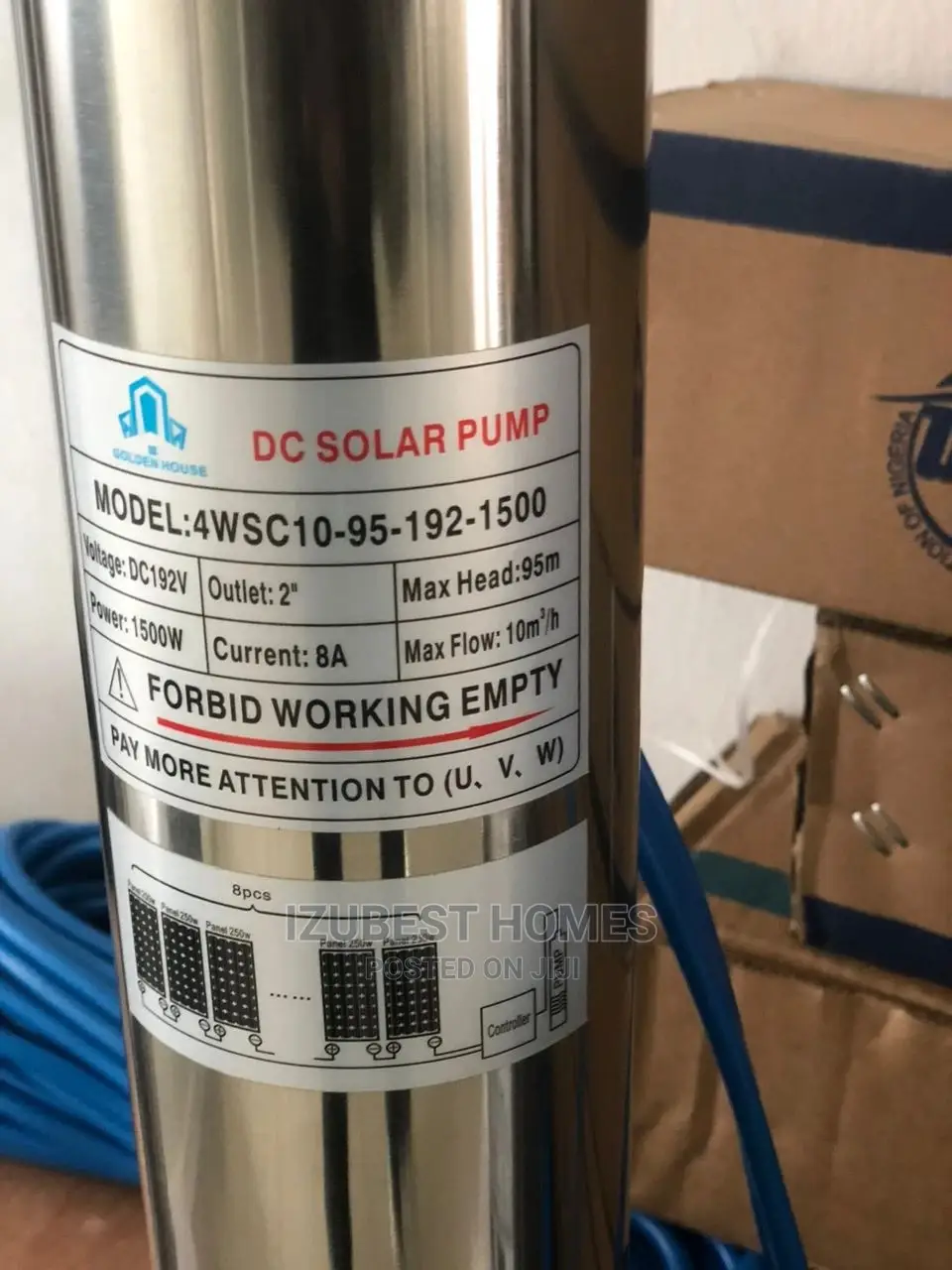 Golden House DC Solar Pump