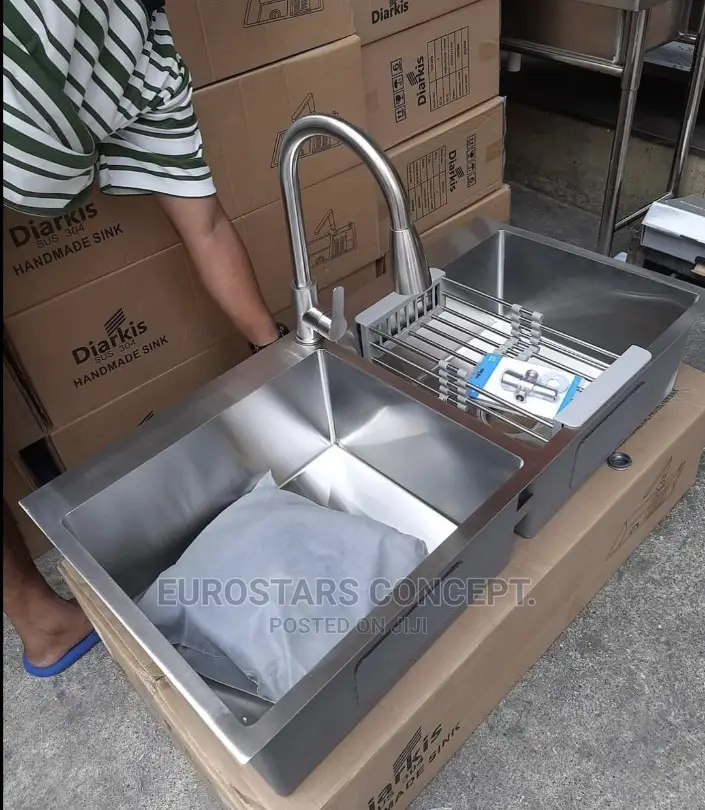 Double Bowls Anti Rust Kitchen Sink