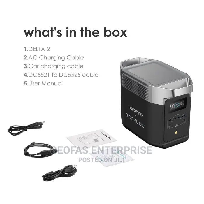 Oraimo Delta Energy Storage Powers Portable Power Station