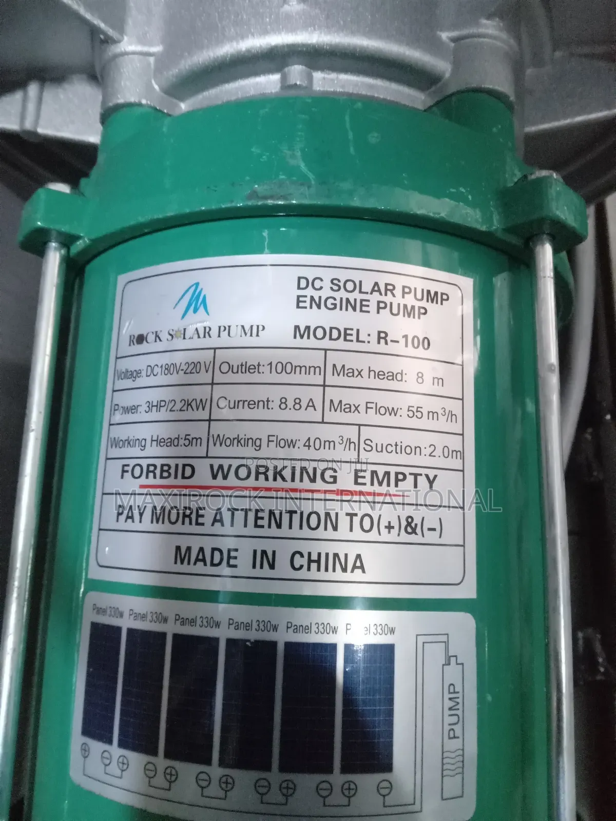 3hp Solar 4 Inches Surface Engine Irrigation Transfer Pump