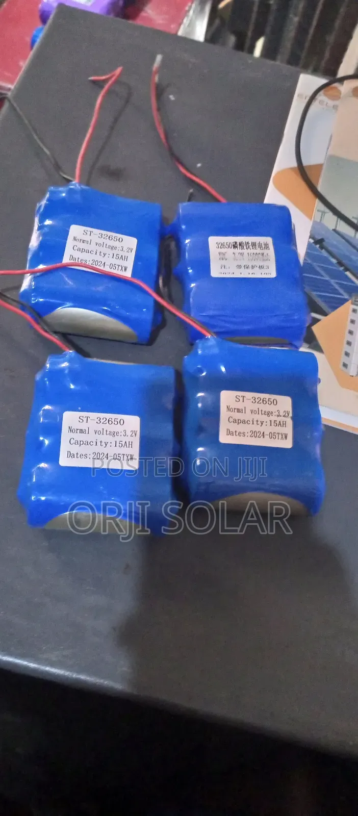 All in One Solar Battery for Street Lights 15ah 3.2volts