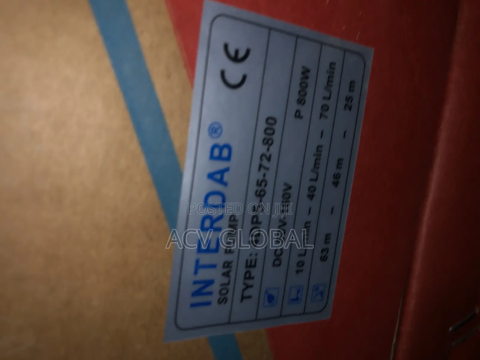 63m Interdab Solar Pump