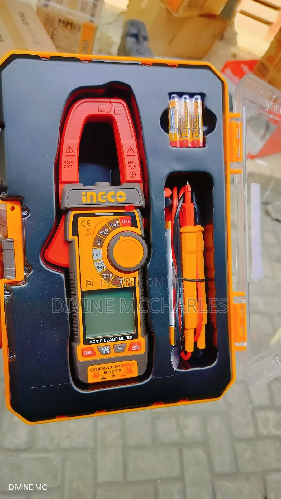 Ingco –DC/AC Clamp Meter DCM66002