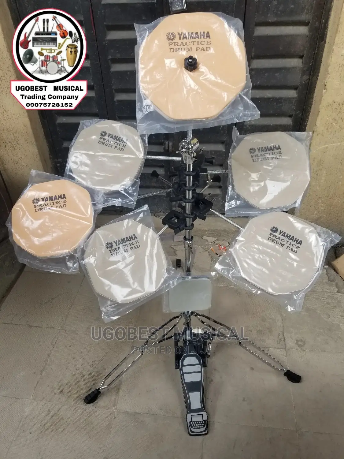 Complete Set Of DRUM PAD (Practice Pad For Learners)